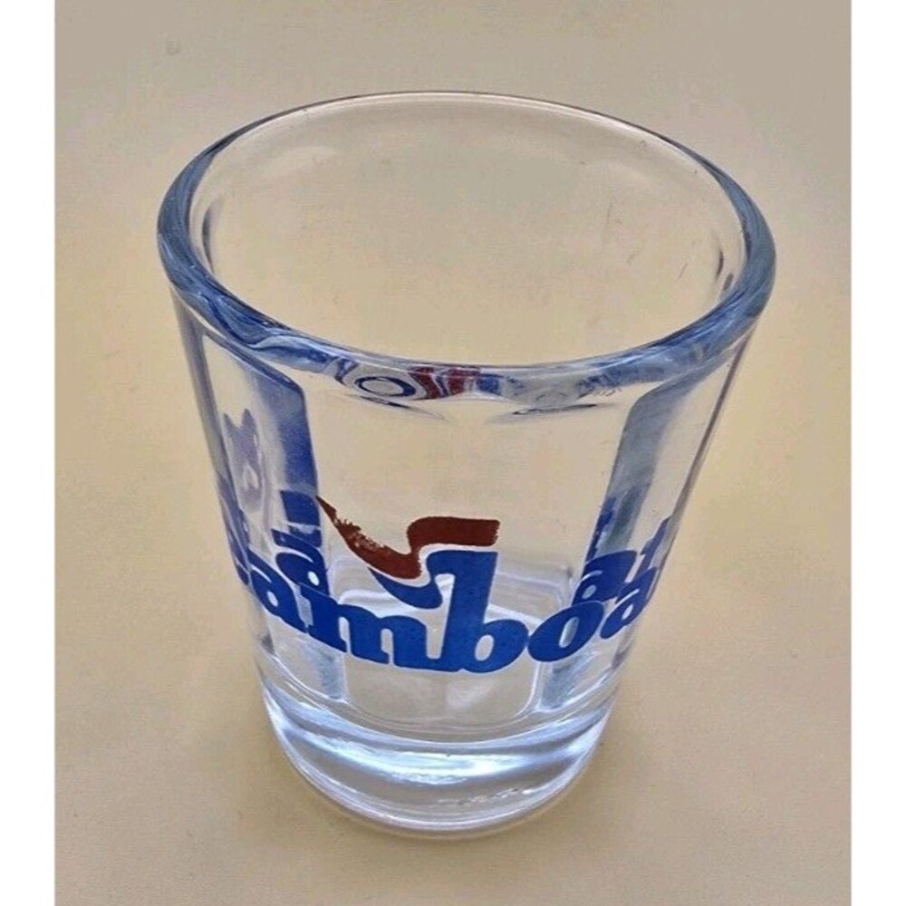Vintage Steamboat Branded Collectible Shot Glass - Classic Resort Souvenir